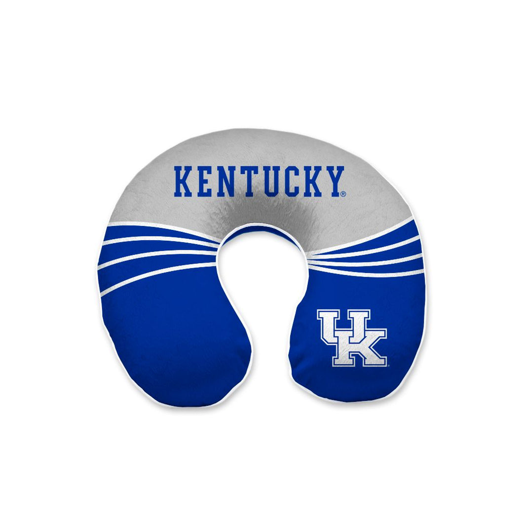 Kentucky Wildcats Wave Memory Foam Travel Pillow