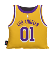 Load image into Gallery viewer, Los Angeles Lakers Plushlete Big League Jersey Pillow

