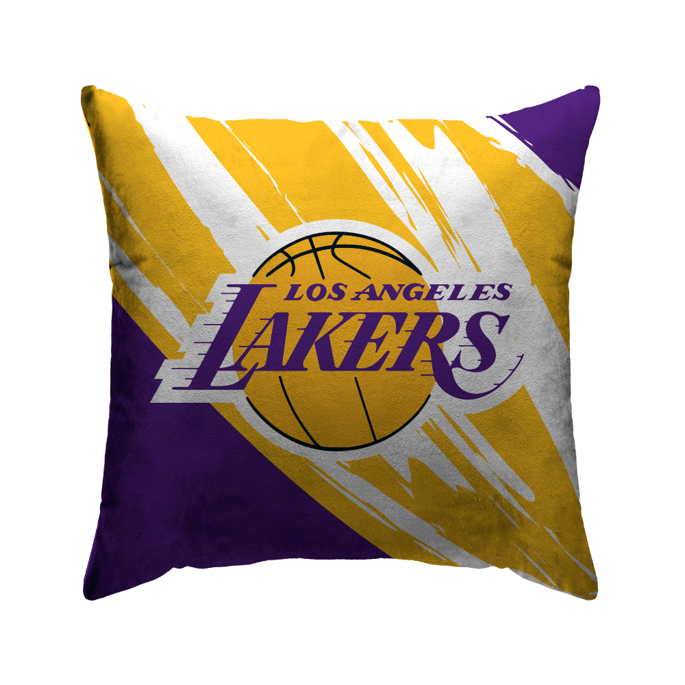 Los Angeles Lakers Retro Jazz Poly Spandex Decor Pillow