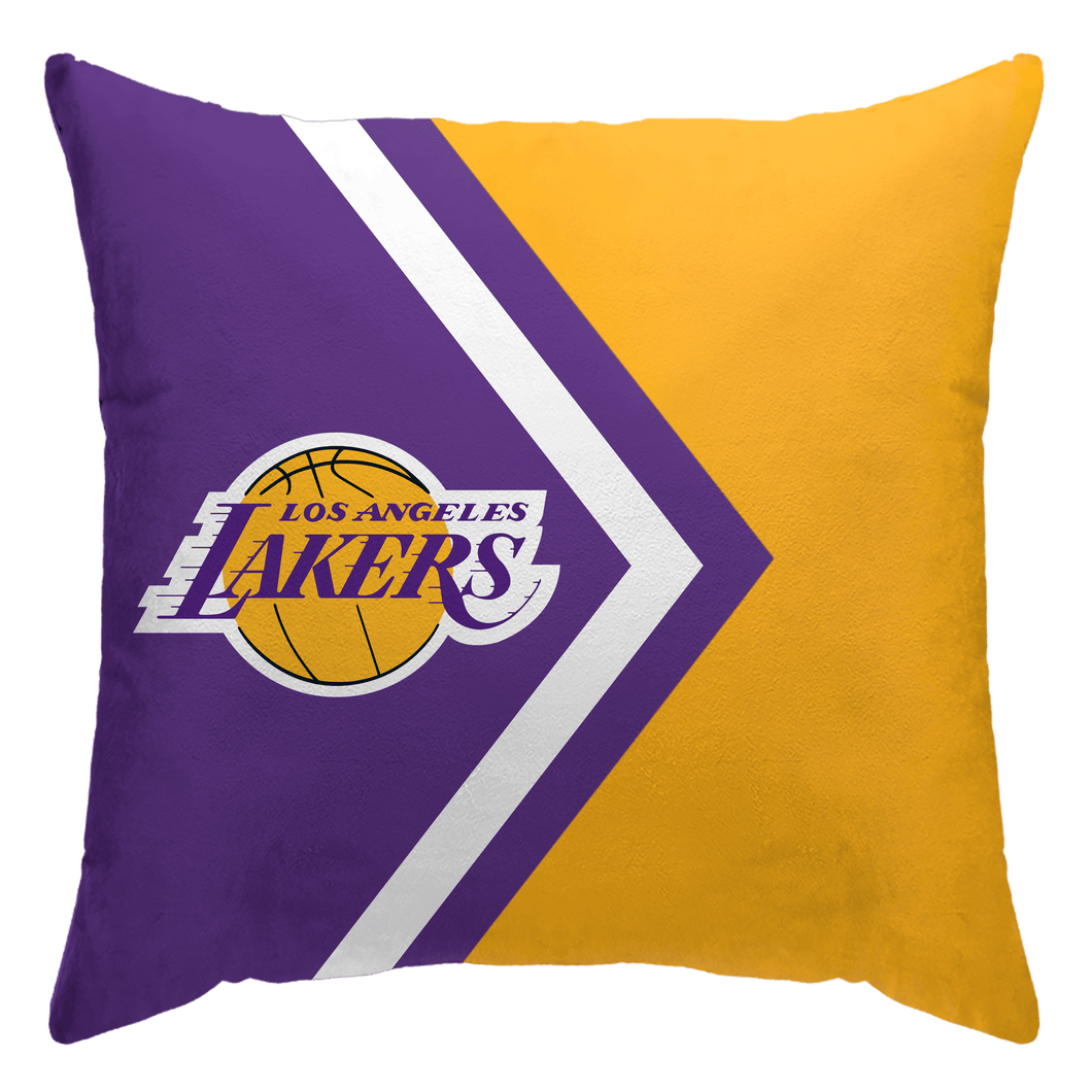 Los Angeles Lakers Side Arrow Poly Spandex Decor Pillow