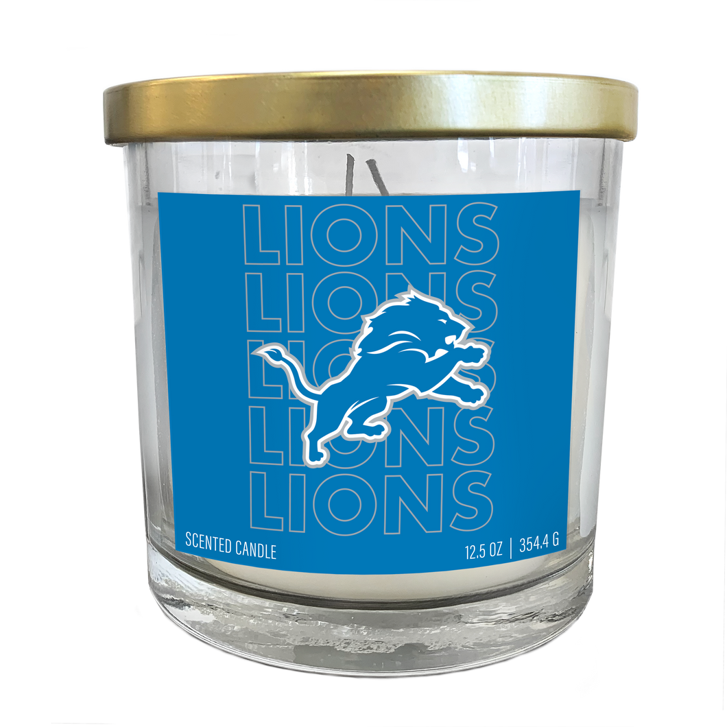 Detroit Lions Echo Tin Top Candle