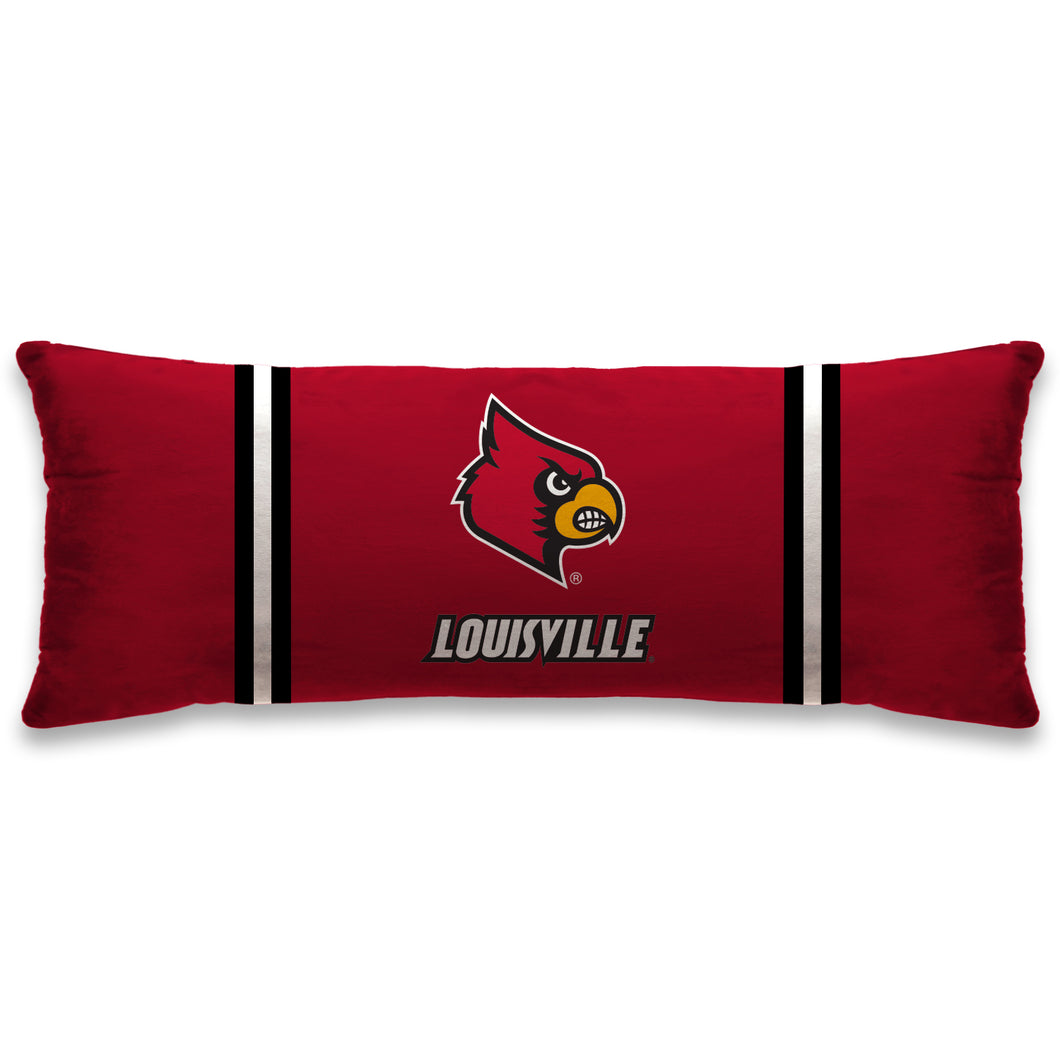 Louisville Cardinals Standard Logo Body Pillow