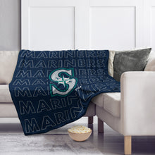 Load image into Gallery viewer, Seattle Mariners Echo Wordmark Blanket
