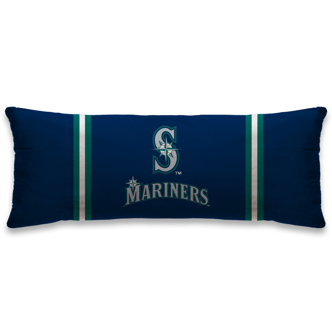 Seattle Mariners Standard Logo Body Pillow