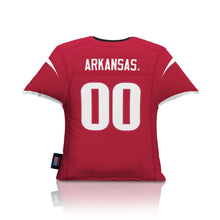 Load image into Gallery viewer, Arkansas Razorbacks Plushlete Big League Jersey Pillow
