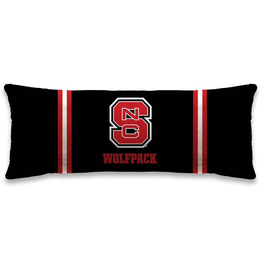 NC State Wolfpack Standard Logo Body Pillow