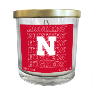 Nebraska Cornhuskers Echo Tin Top Candle