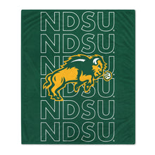 Load image into Gallery viewer, North Dakota State University Echo Wordmark Blanket
