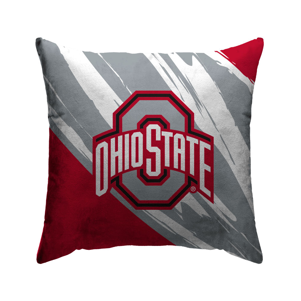 Ohio State Buckeyes Retro Jazz Poly Spandex Decor Pillow