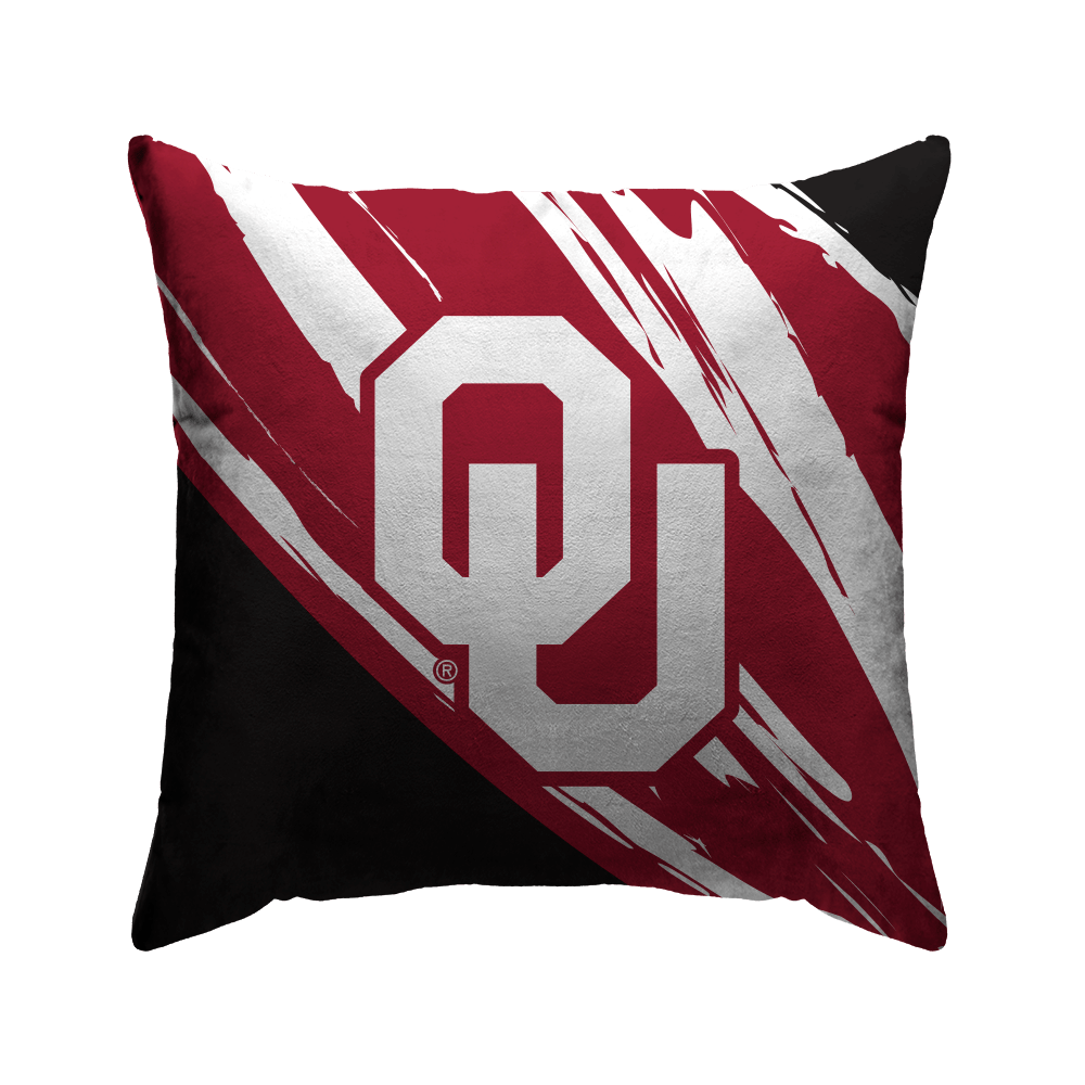 Oklahoma Sooners Retro Jazz Poly Spandex Decor Pillow