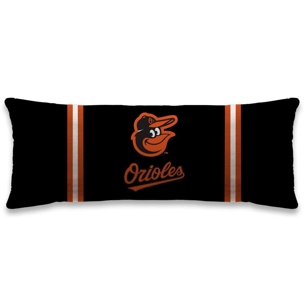 Baltimore Orioles Standard Logo Body Pillow