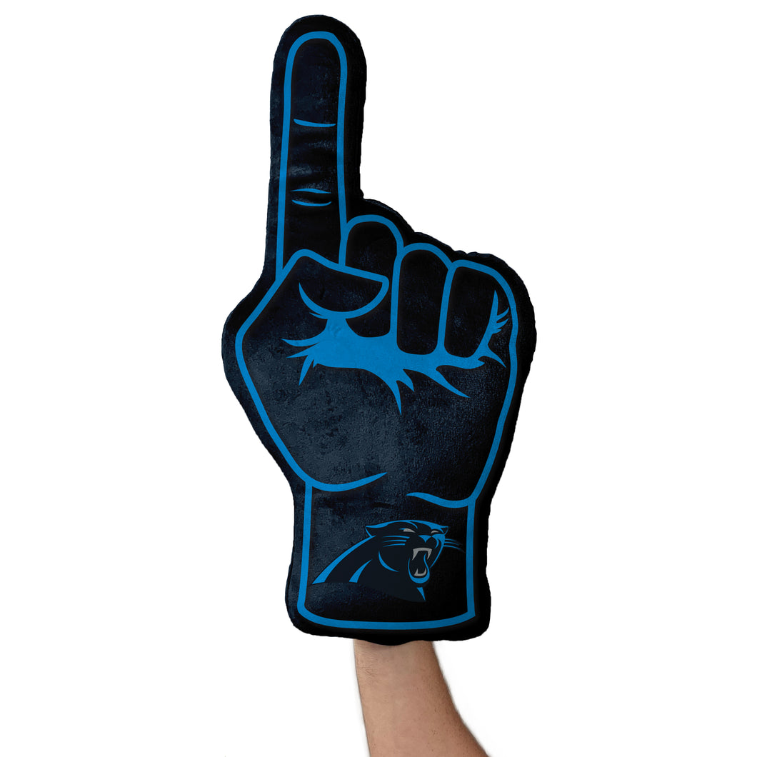 Carolina Panthers Plushlete Fan Finger Pillow