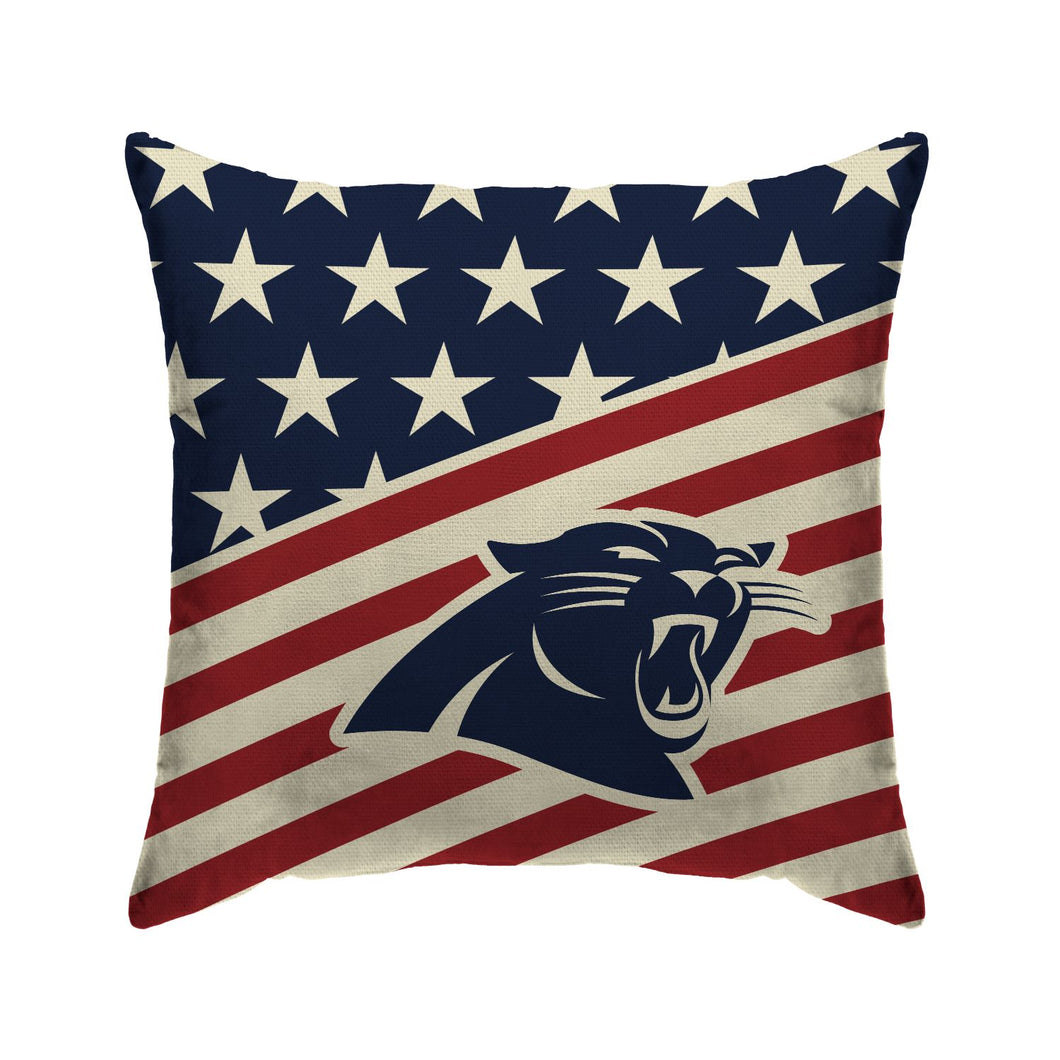 Carolina Panthers Americana Duck Cloth Decor Pillow