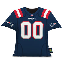 Load image into Gallery viewer, New England Patriots Plushlete Big League Jersey Pillow
