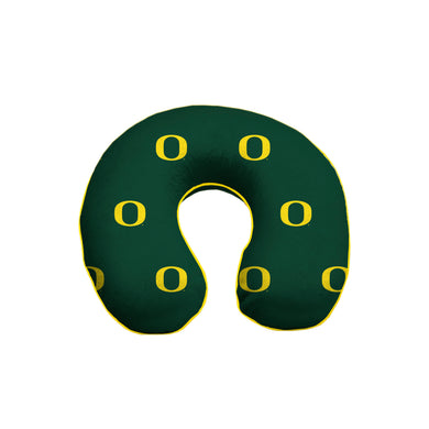 Oregon Ducks Repeat Logo Memory Foam Travel Pillow