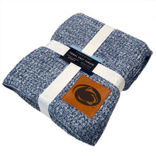Load image into Gallery viewer, Penn State Nittany Lions Two Tone Sweater Knit Blanket
