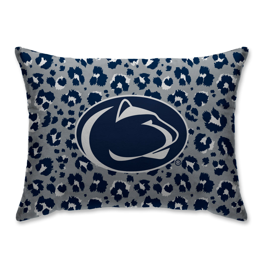 Penn State Nittany Lions Leopard Bed Pillow
