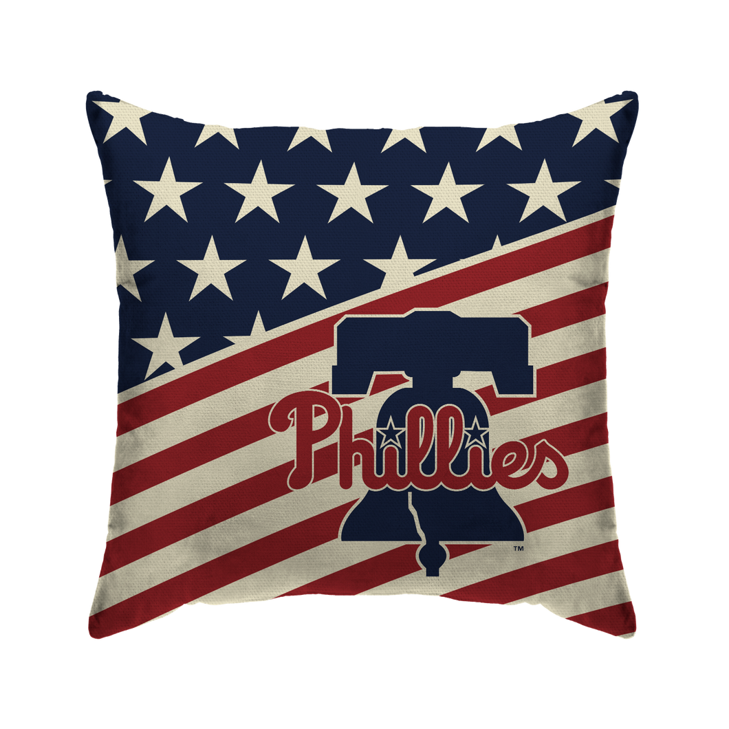 Philadelphia Phillies Americana Duck Cloth Decor Pillow