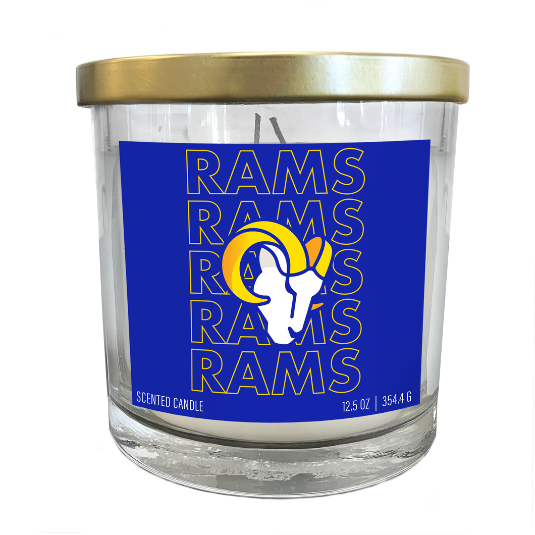 Los Angeles Rams Echo Tin Top Candle