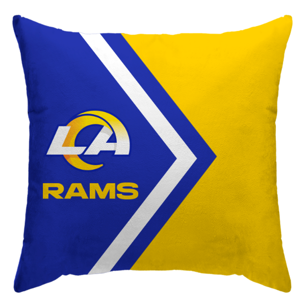Los Angeles Rams Side Arrow Poly Spandex Decor Pillow