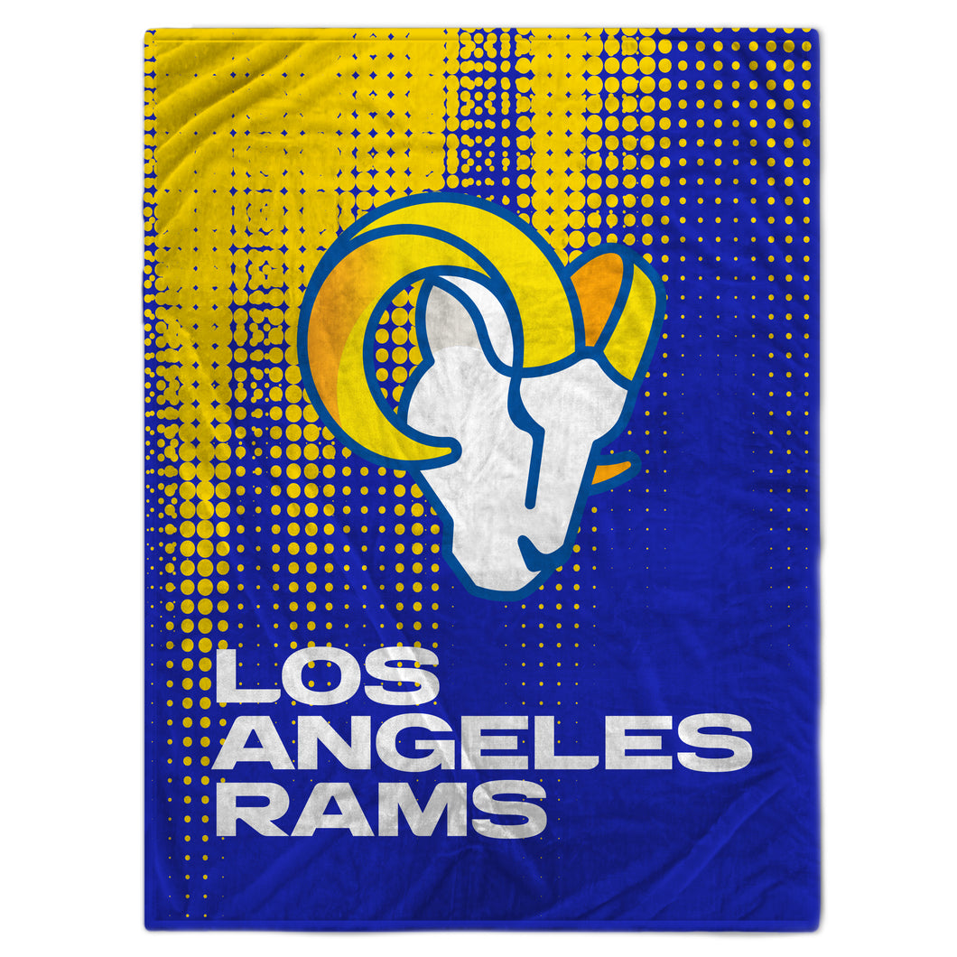 Los Angeles Rams Half Tone Drip Blanket