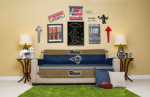 Load image into Gallery viewer, Los Angeles Rams Sofa Furniture Protector
