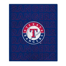 Load image into Gallery viewer, Texas Rangers Echo Wordmark Blanket
