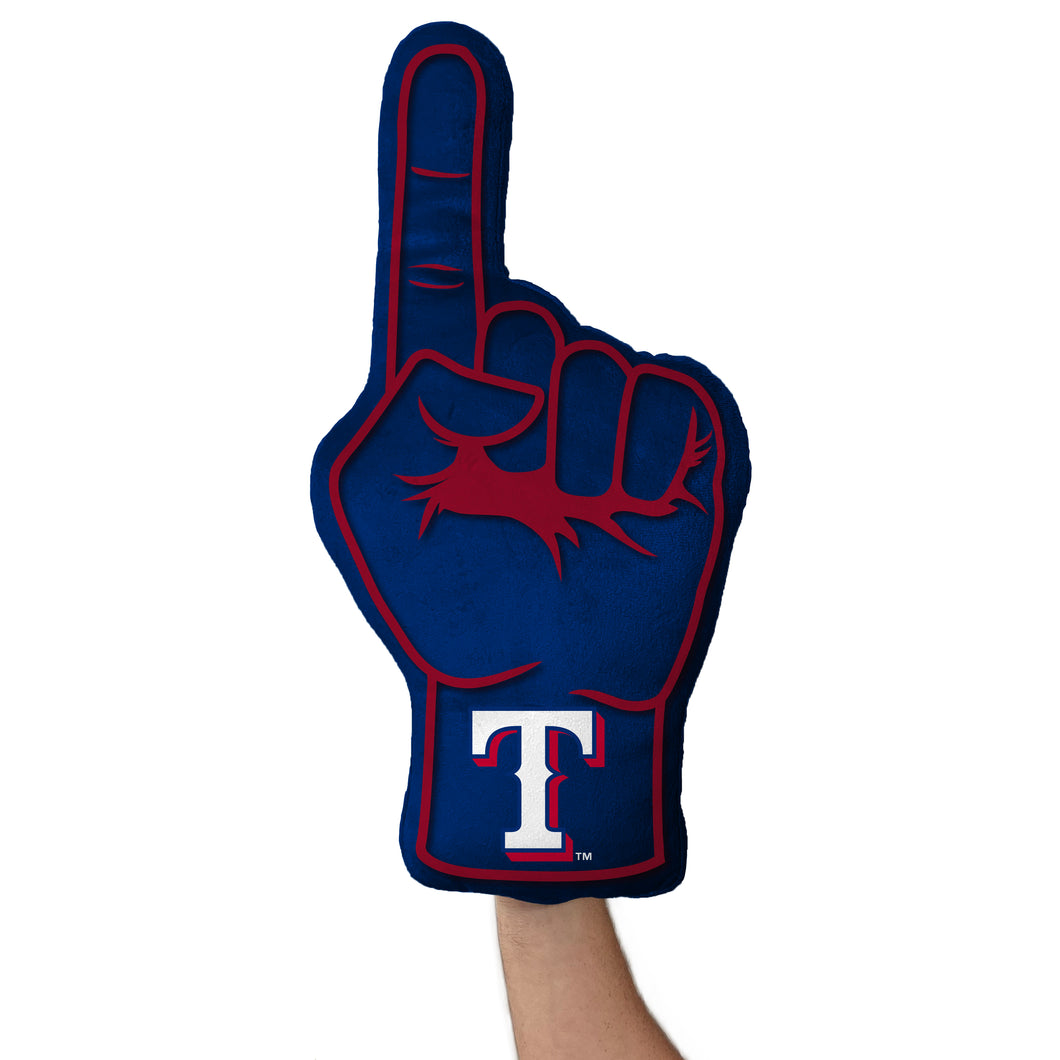 Texas Rangers Plushlete Fan Finger Pillow