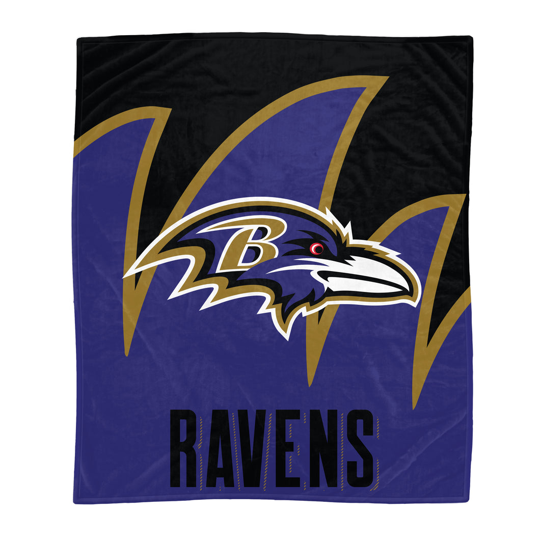 Baltimore Ravens Splash Blanket