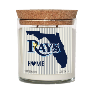 Tampa Bay Rays Home State Cork Top Candle