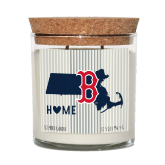 Boston Red Sox Home State Cork Top Candle