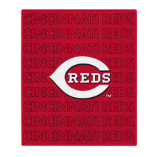 Load image into Gallery viewer, Cincinnati Reds Echo Wordmark Blanket
