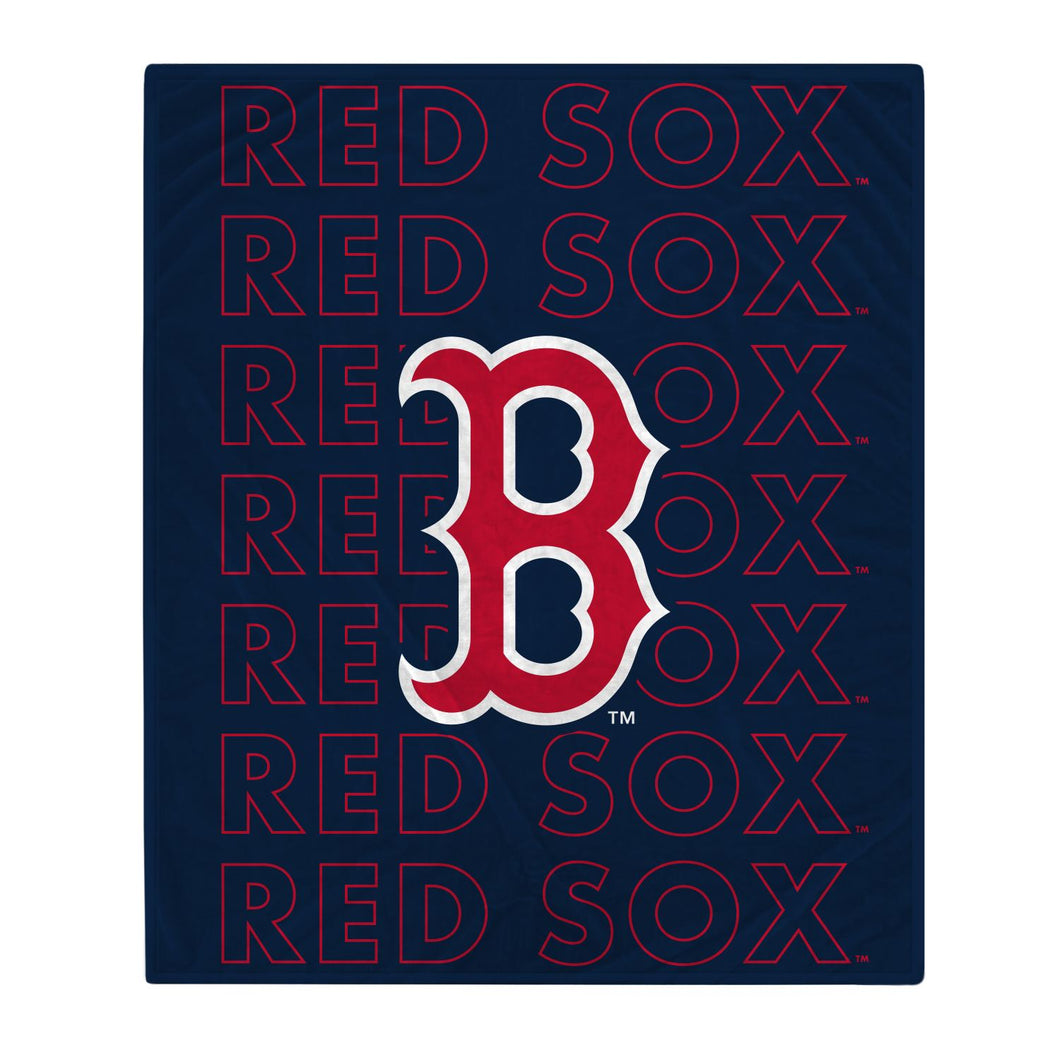 Boston Red Sox Echo Wordmark Blanket