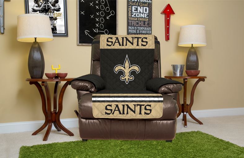 New Orleans Saints Recliner Furniture Protector