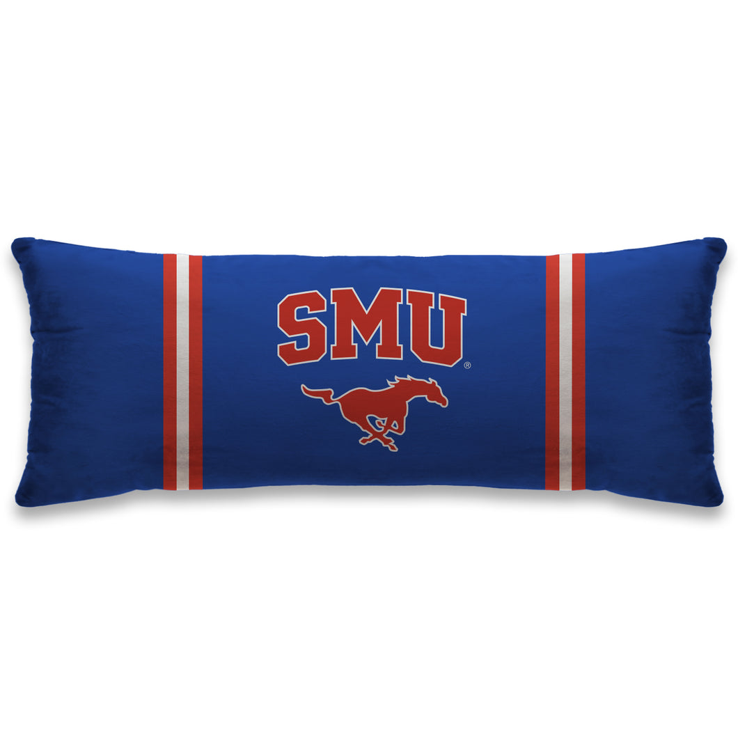 SMU Mustangs Standard Logo Body Pillow