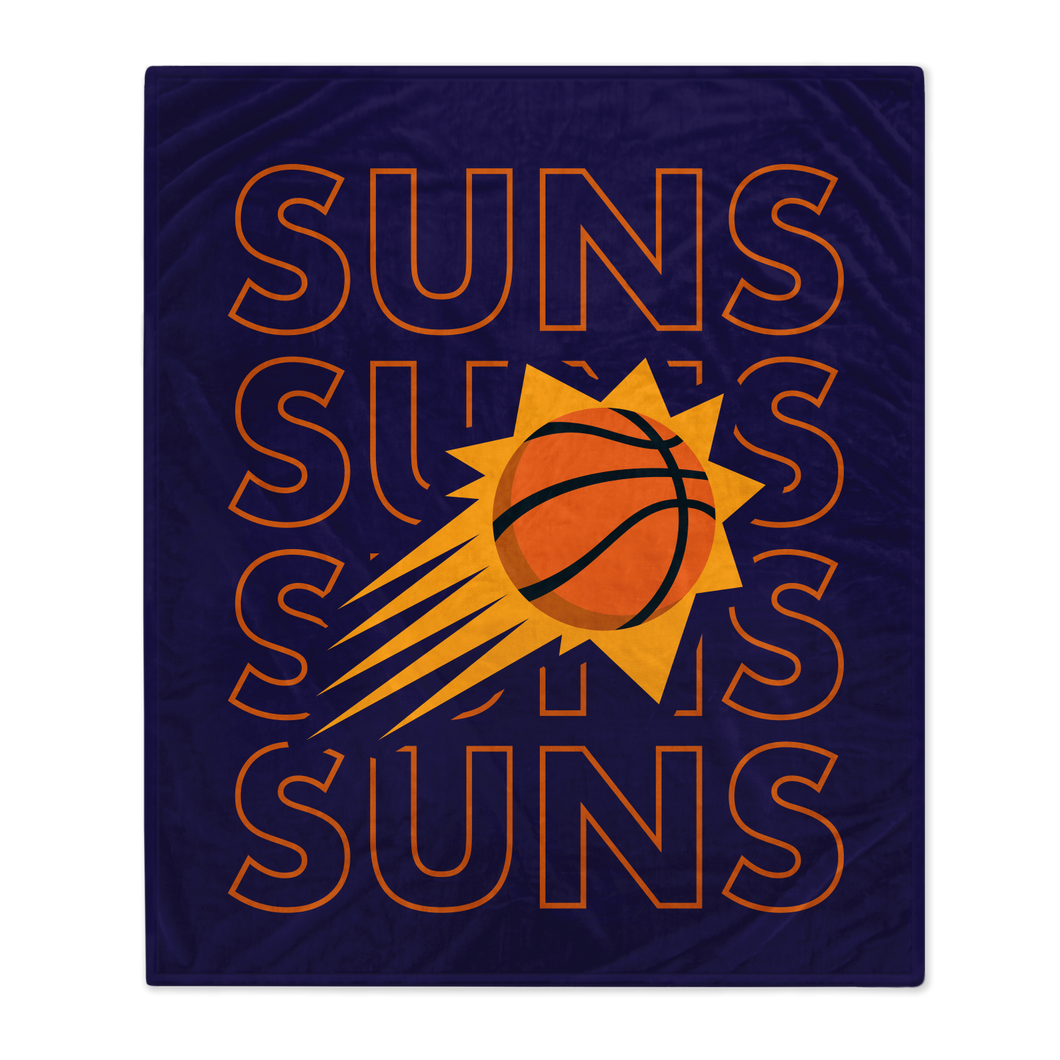 Phoenix Suns Echo Wordmark Blanket
