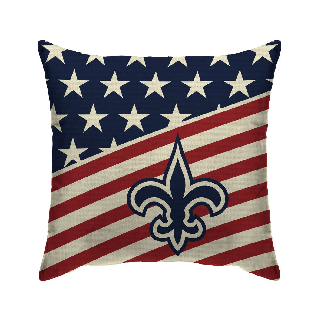 New Orleans Saints Americana Duck Cloth Decor Pillow