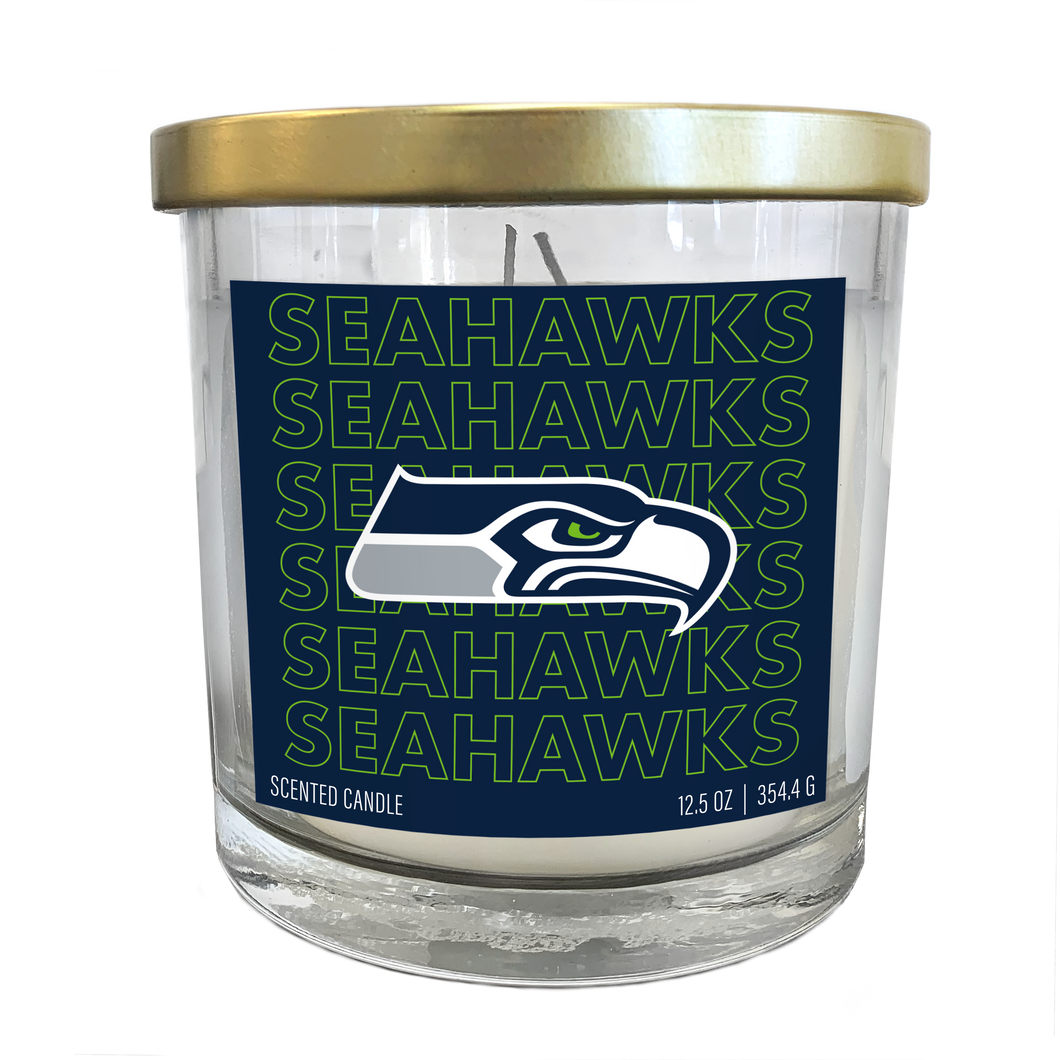 Seattle Seahawks Echo Tin Top Candle