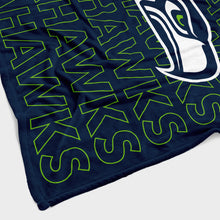 Load image into Gallery viewer, Seattle Seahawks Echo Wordmark Blanket
