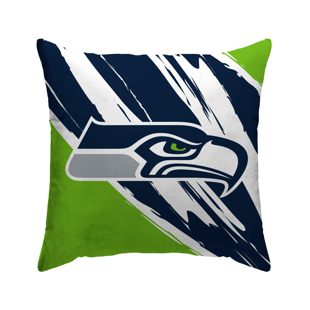 Seattle Seahawks Retro Jazz Poly Spandex Decor Pillow