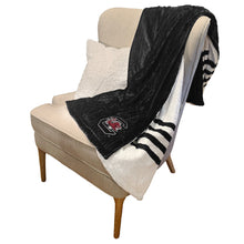 Load image into Gallery viewer, South Carolina Gamecocks Embossed Sherpa Stripe Blanket
