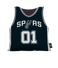 Load image into Gallery viewer, San Antonio Spurs Plushlete Big League Jersey Pillow
