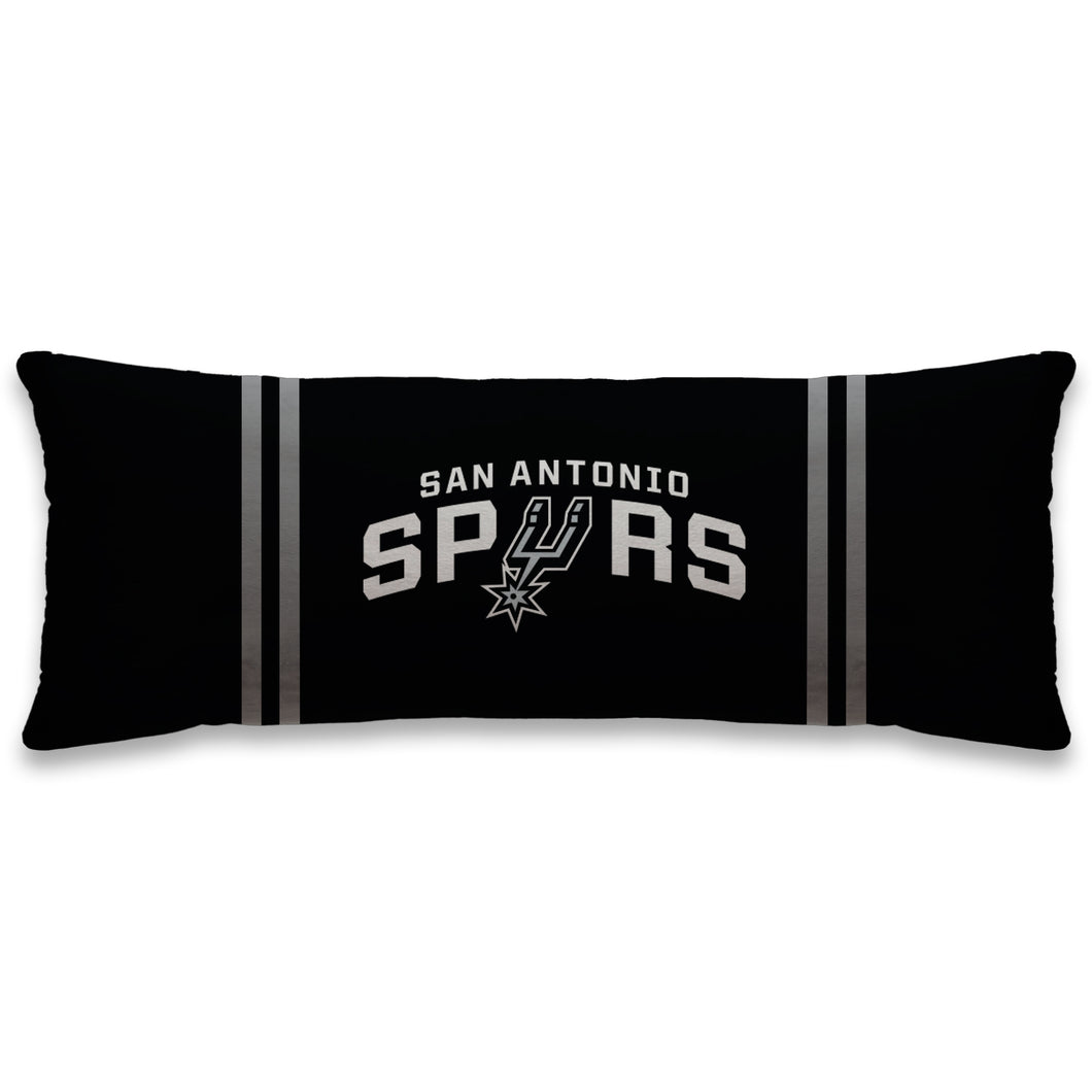 San Antonio Spurs Standard Logo Body Pillow