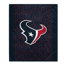 Load image into Gallery viewer, Houston Texans Echo Wordmark Blanket
