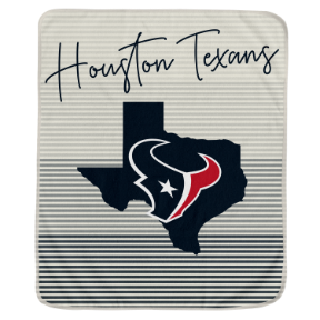 Houston Texans State Stripe Blanket