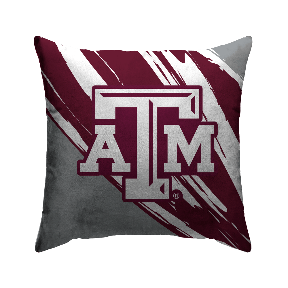 Texas A&M Aggies Retro Jazz Poly Spandex Decor Pillow
