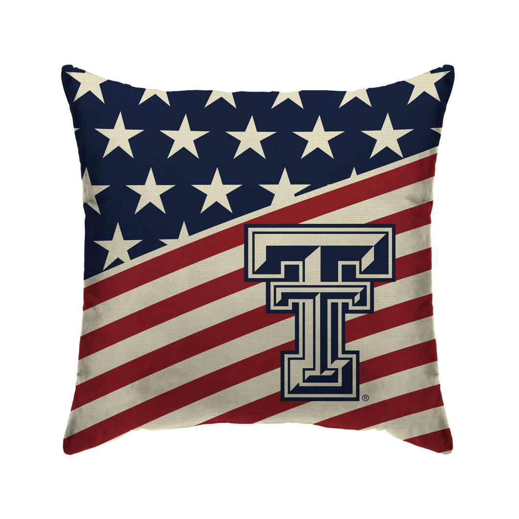 Texas Tech Raiders Americana Duck Cloth Decor Pillow