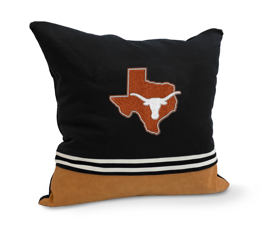 Texas Longhorns Varsity Decorative Throw Pillow