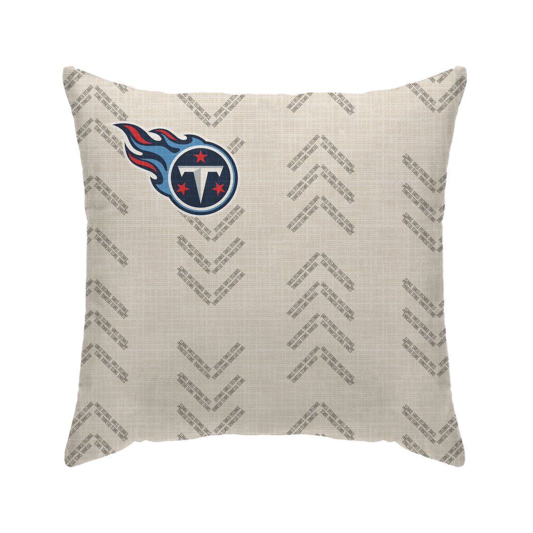 Tennessee Titans Word Mark Duck Cloth Decor Pillow