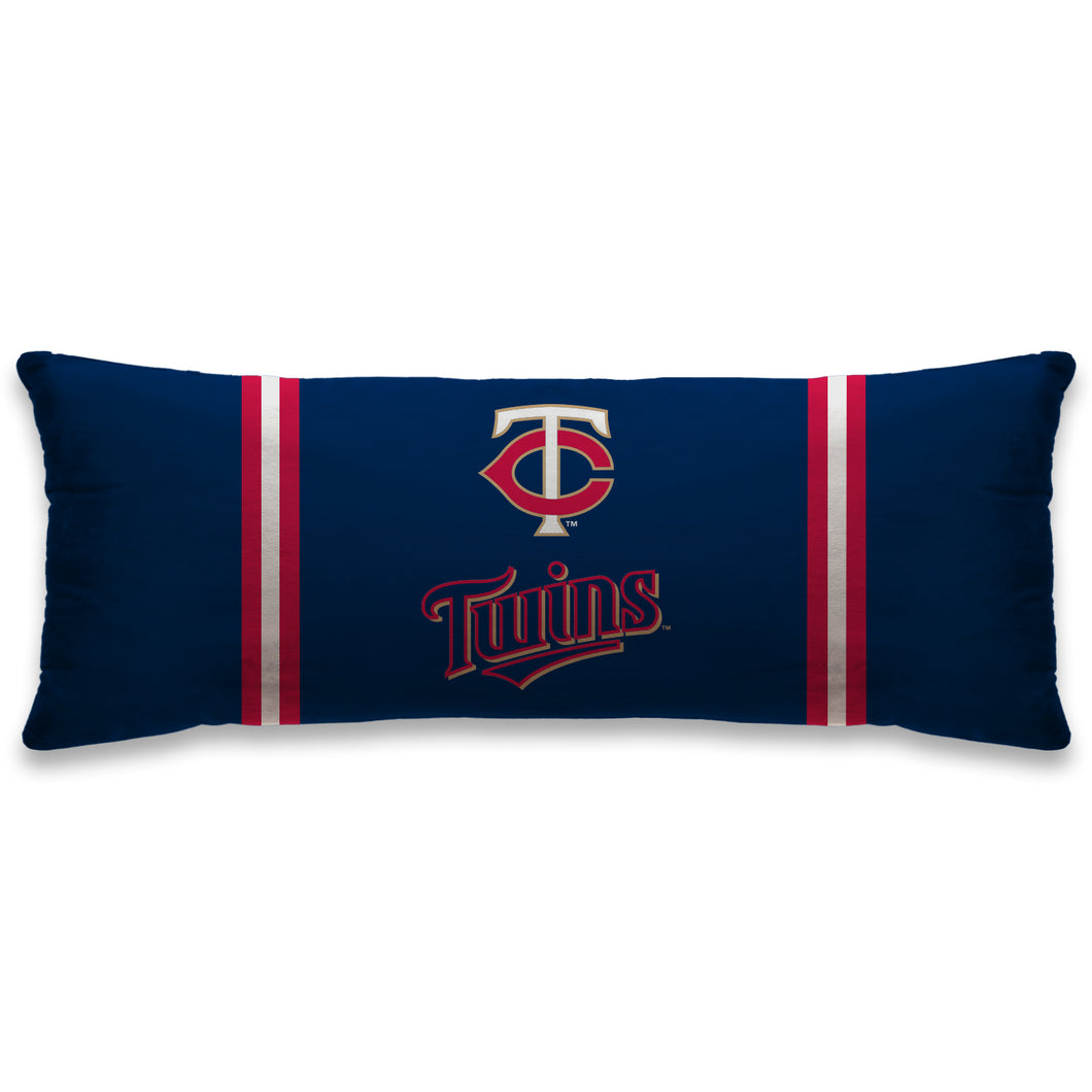 Minnesota Twins Standard Logo Body Pillow